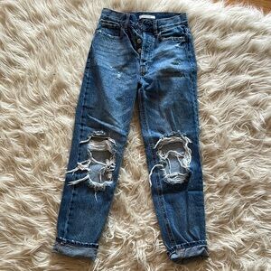 Ultra high rise slim American eagle jeans